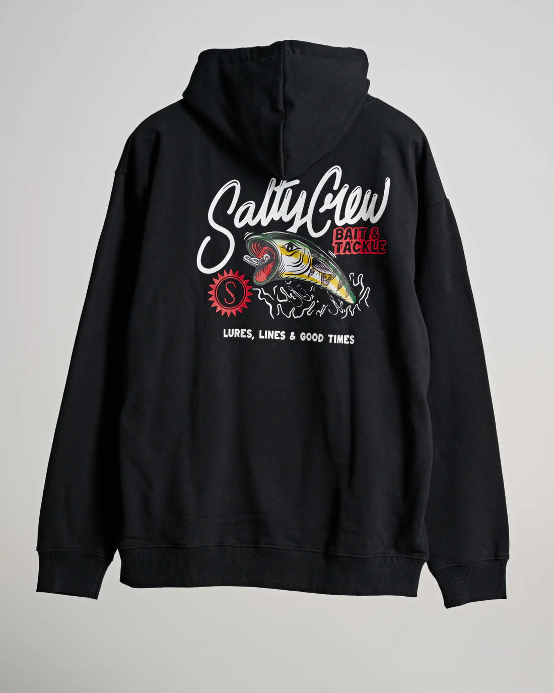 Salty Crew Cast Off Hood - Black