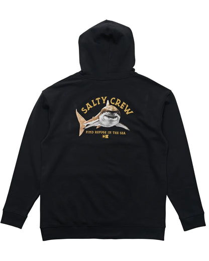 Salty Crew Lukring Fleece Hood - Black