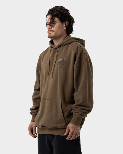 Pace Deathtrap Oversize Hoodie - Army