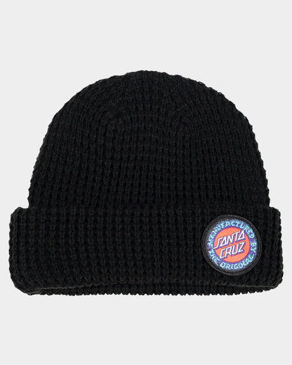 Splatter MFG Dot Waffle Beanie - Black