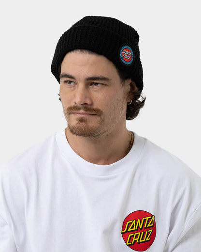 Splatter MFG Dot Waffle Beanie - Black