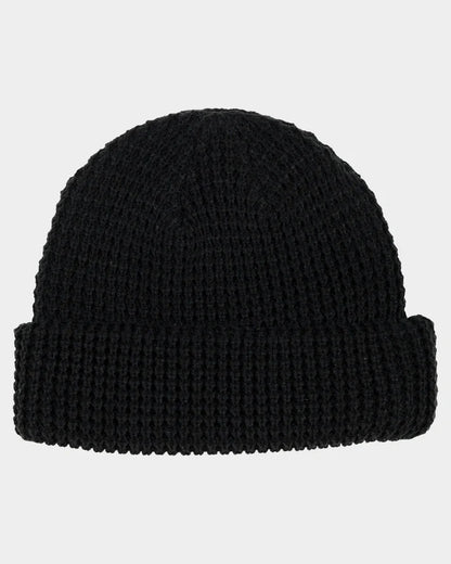 Splatter MFG Dot Waffle Beanie - Black