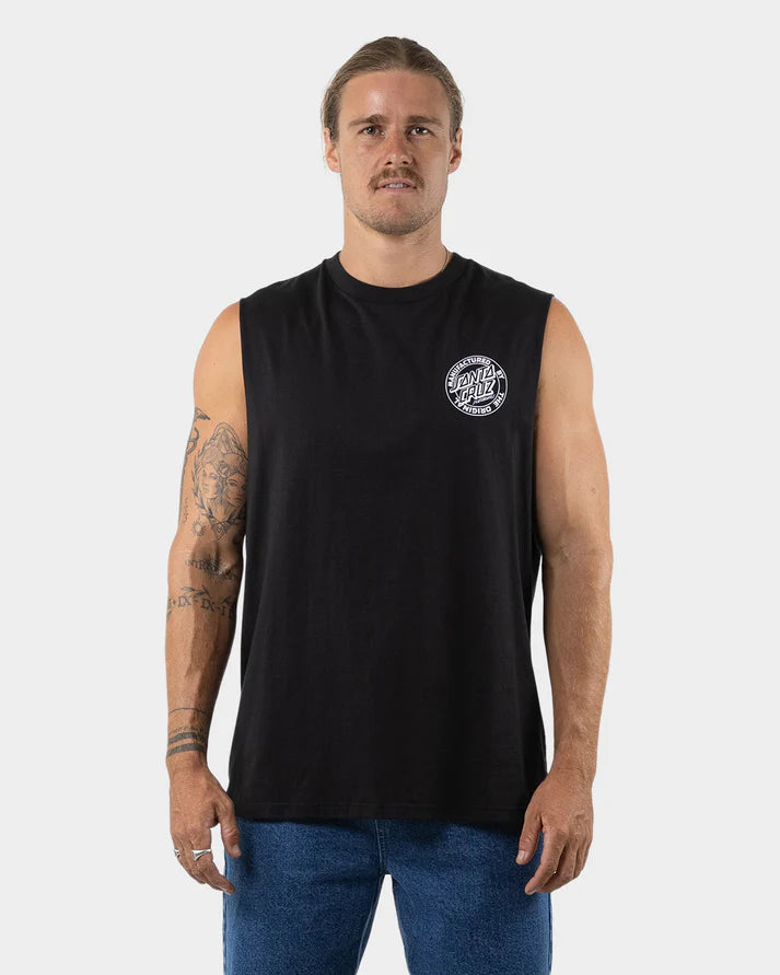 OS MFG Dot Muscle Tee - Black