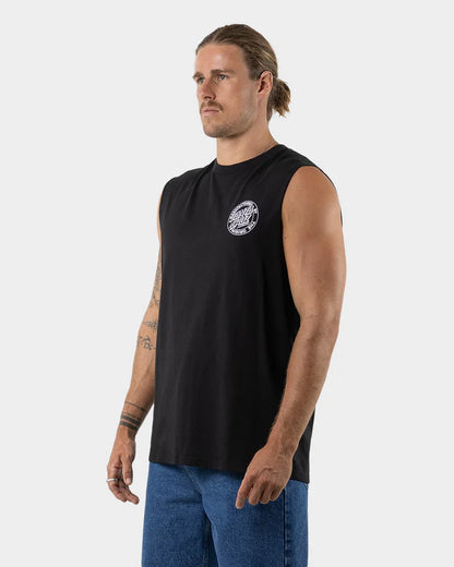OS MFG Dot Muscle Tee - Black