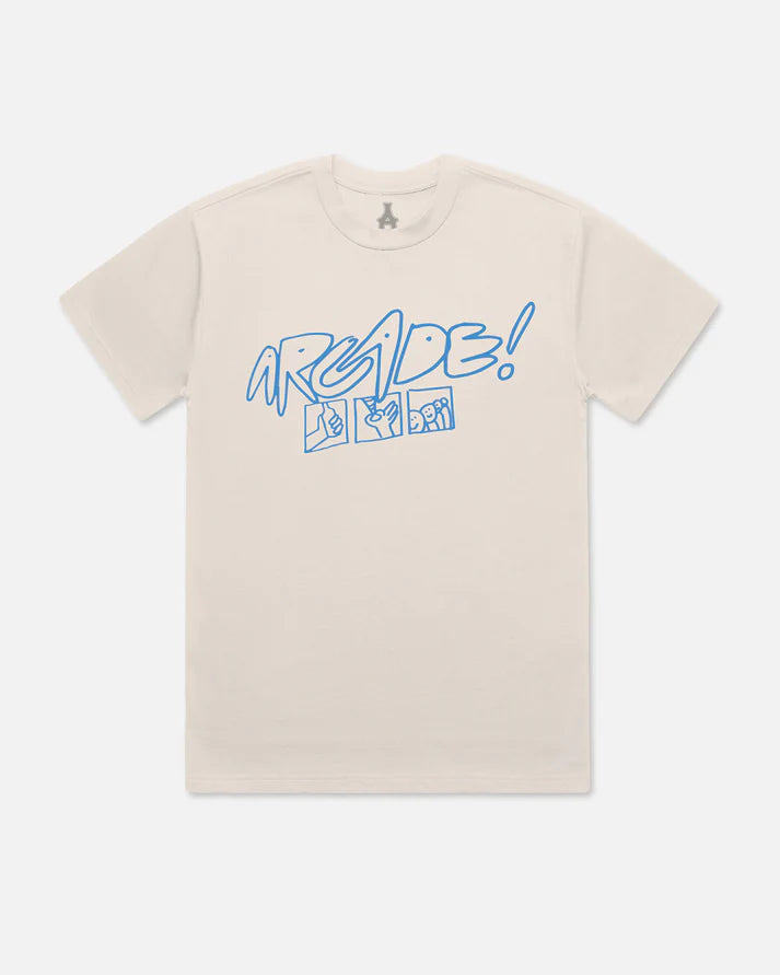 Arcade Sketch Tee - Ecru