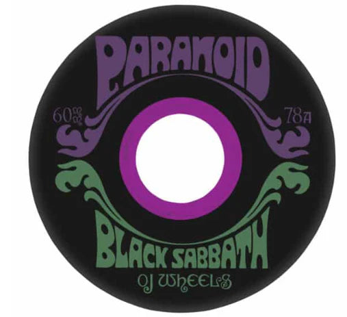 OJ X Black Sabbath Super Juice Black 78A - 60mm