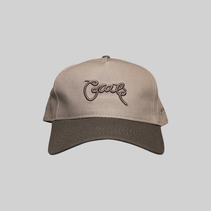Scripted Snapback - Grey/Dark Grey