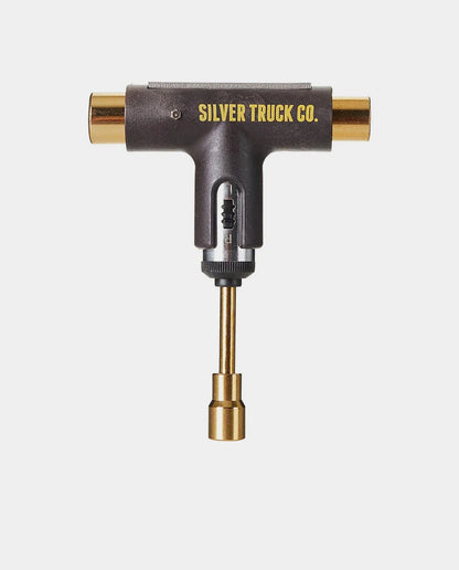 Silver Ratchet Tool - Brown/Gold