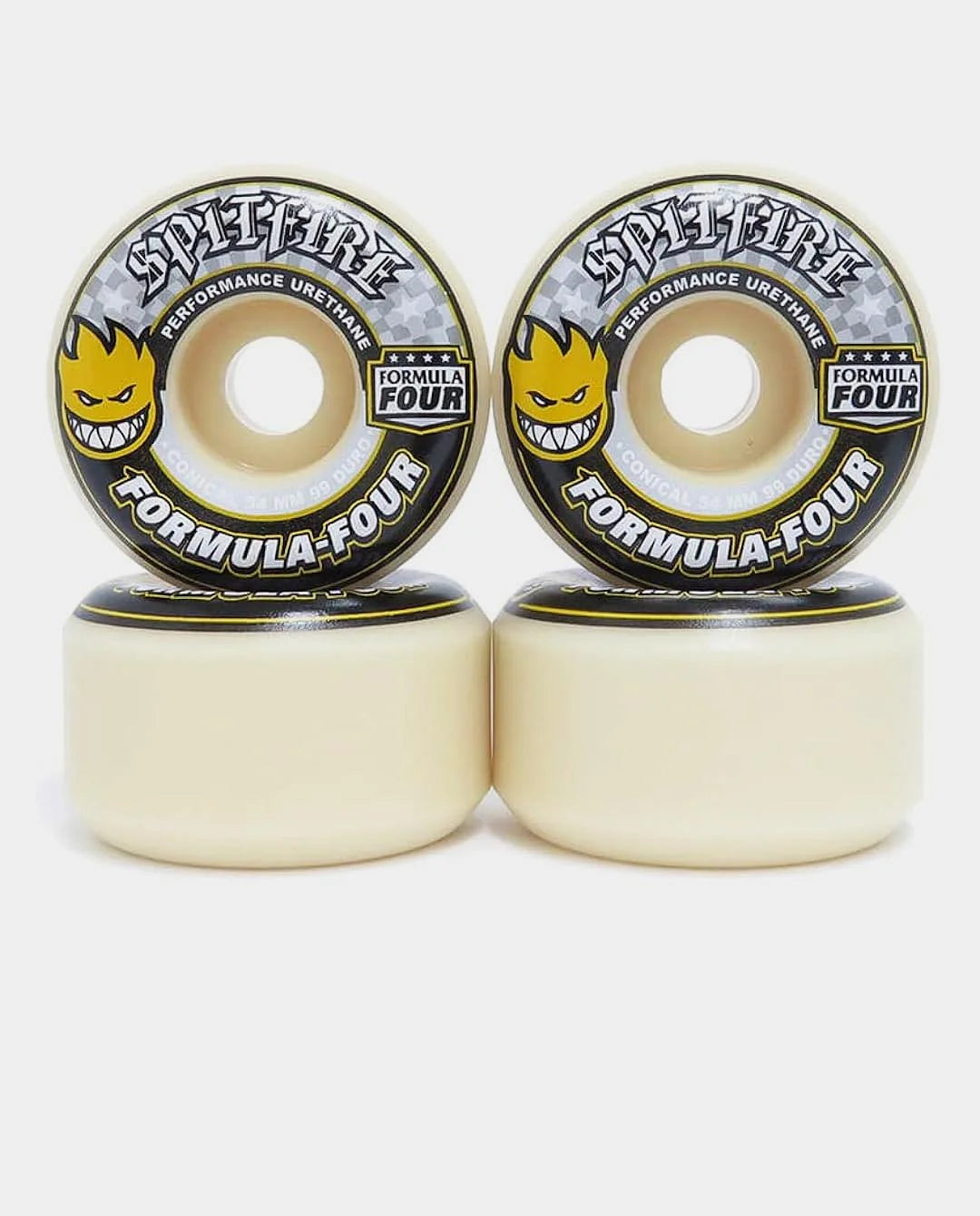 Spitfire F499 Conical Yellow Print - 52mm