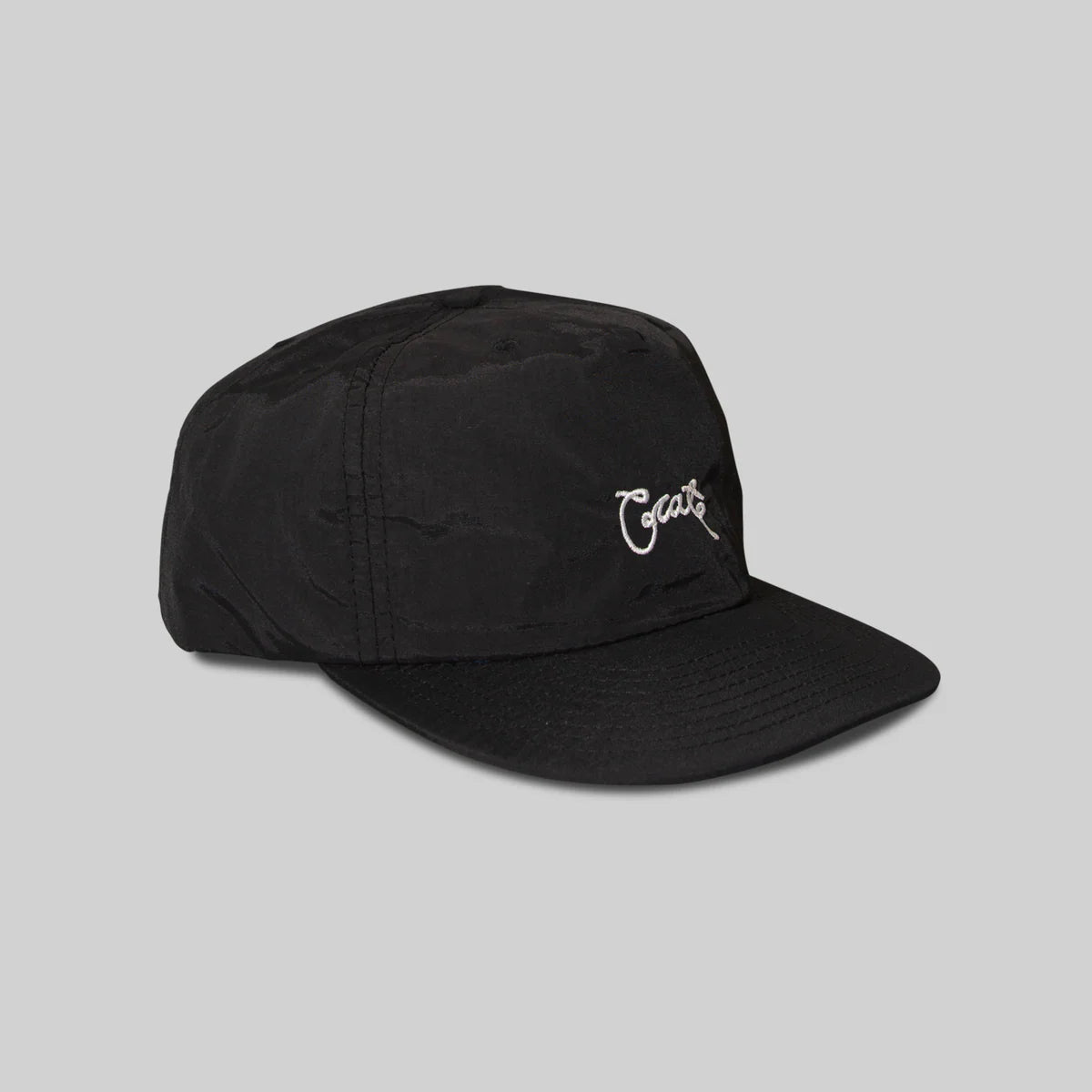 Crate Nylon Scripted Cap - Black