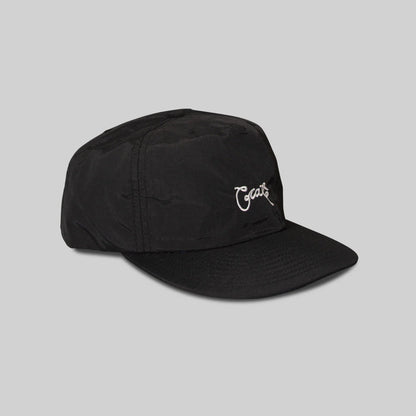 Crate Nylon Scripted Cap - Black