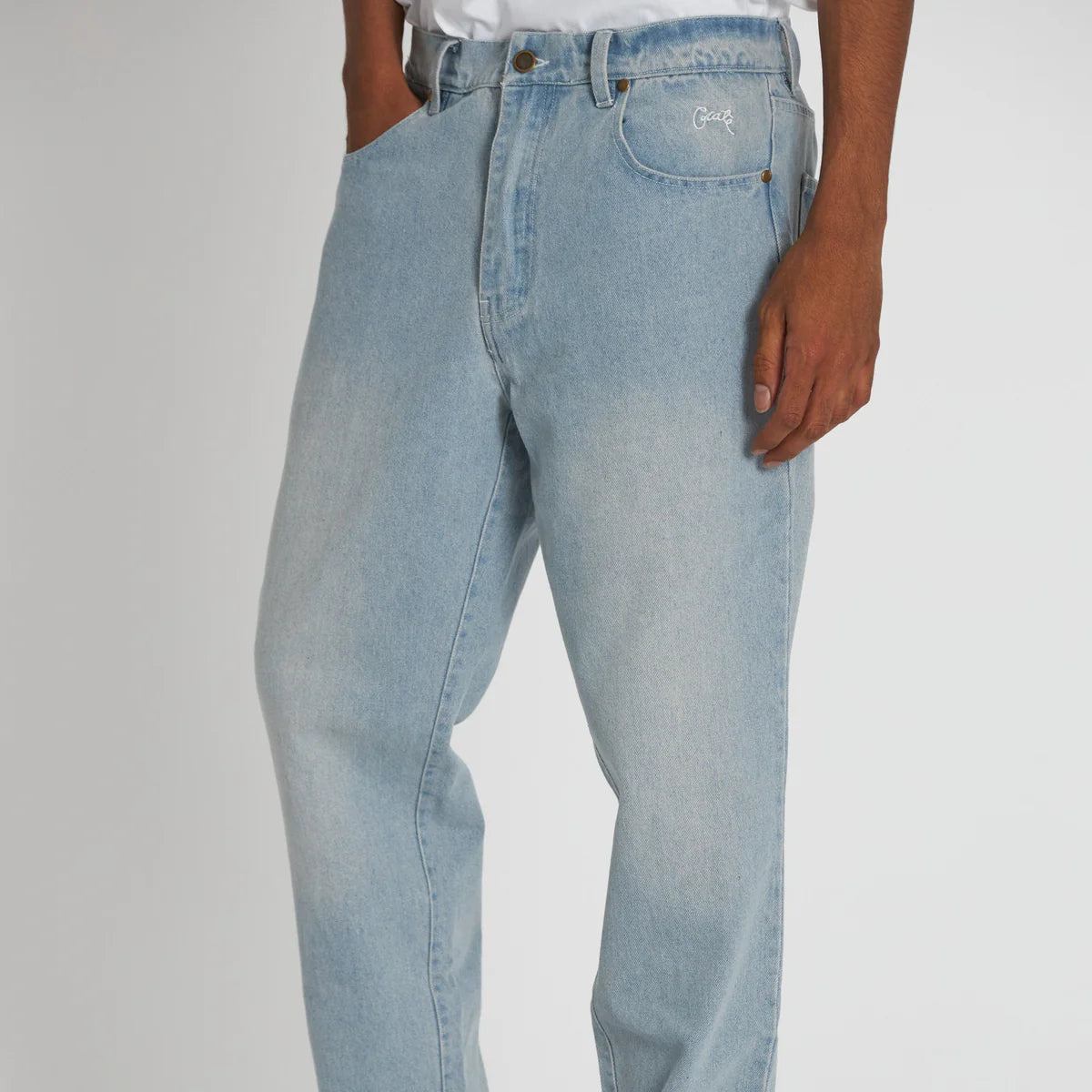 Crate Loose Fit Denim - Light Blue