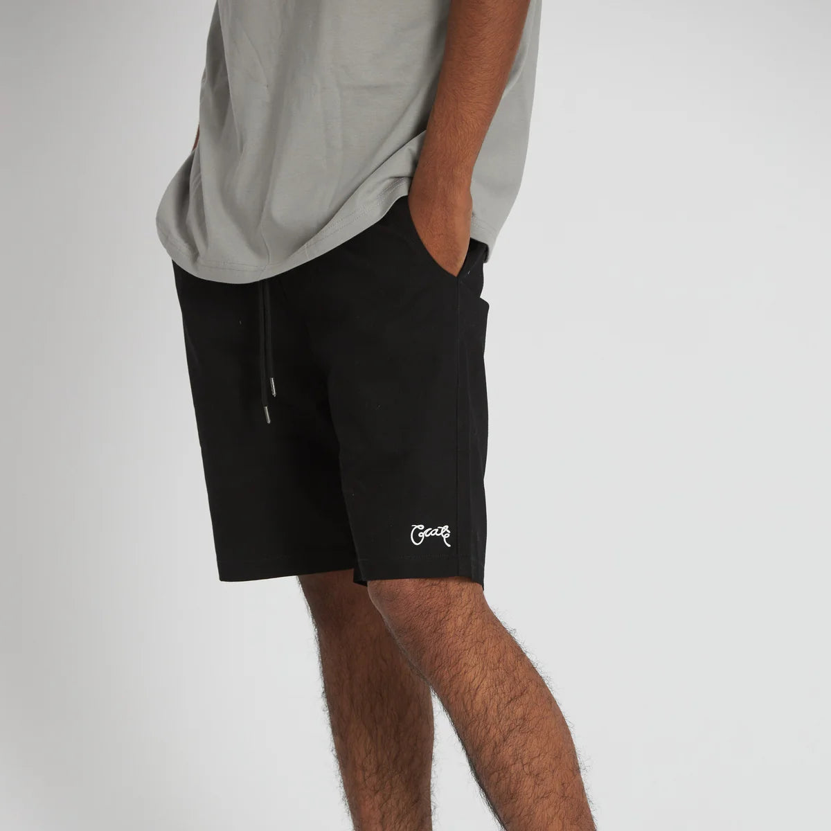 Crate Scripted Stamp Walk Short - Black