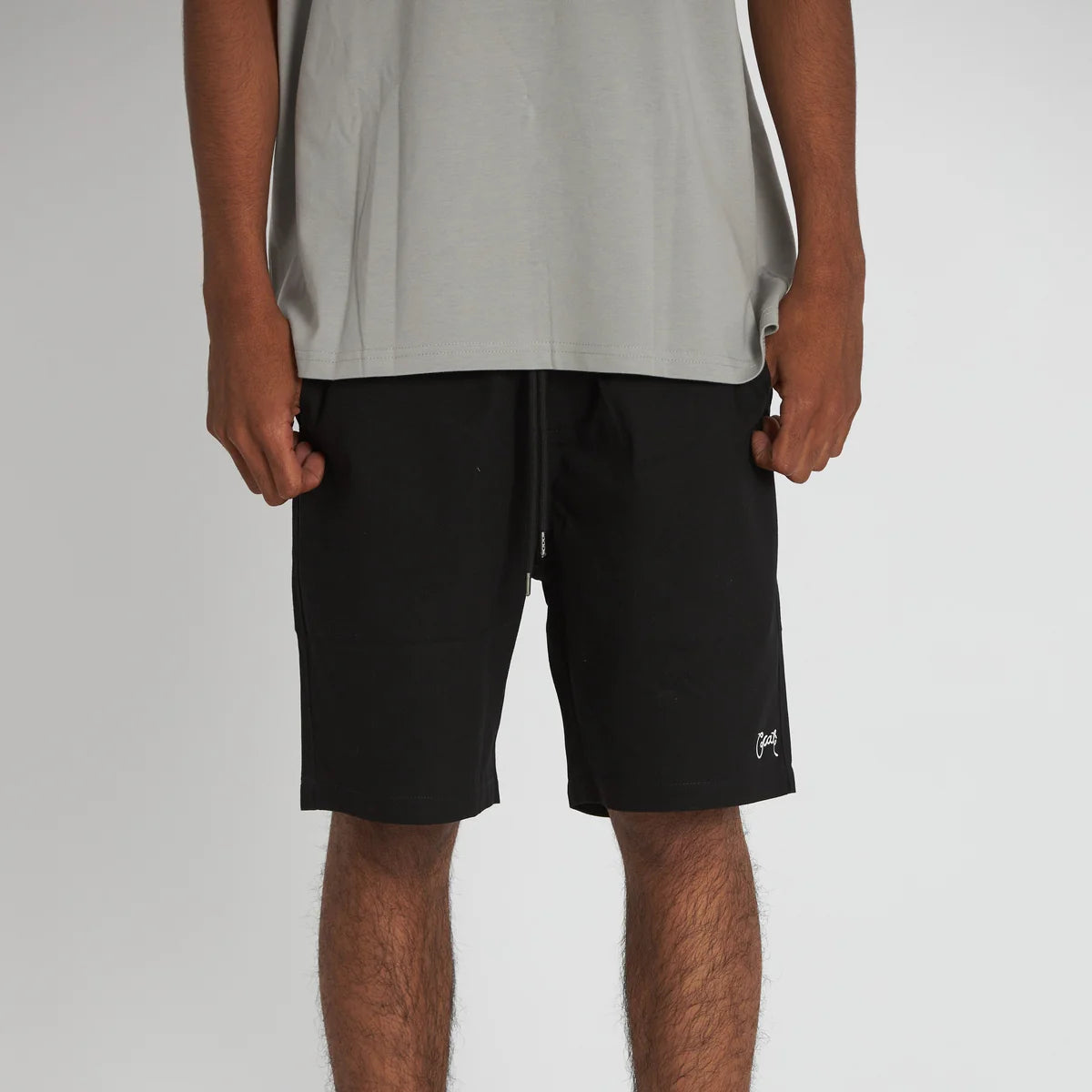 Crate Scripted Stamp Walk Short - Black