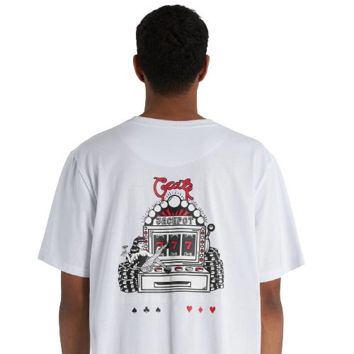 Crate Gamble The Feature T-Shirt - White