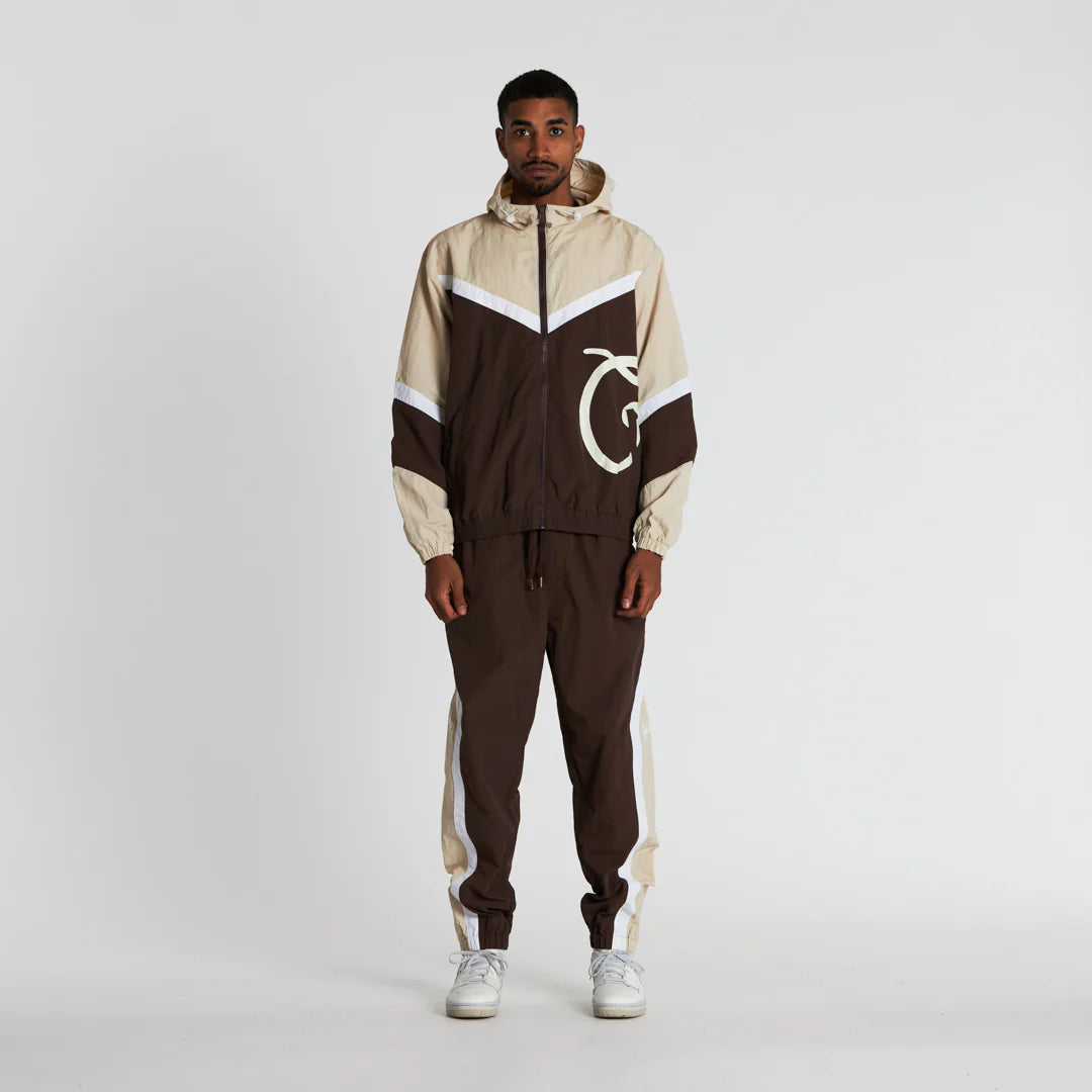 Crate Tracksuit Pants - Chia/Pumice