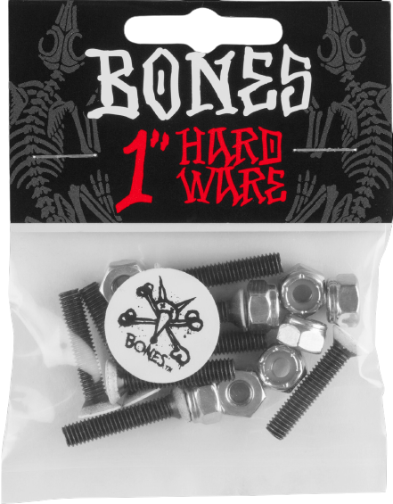Bones Hardware 1" - Black