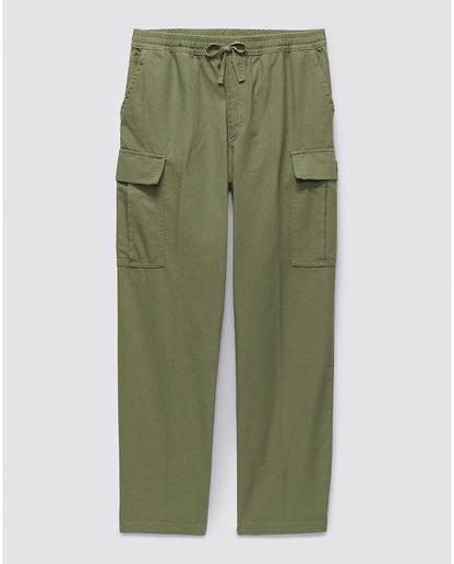 Vans Range Cargo Baggy Tapered Elastic Pants - Olive