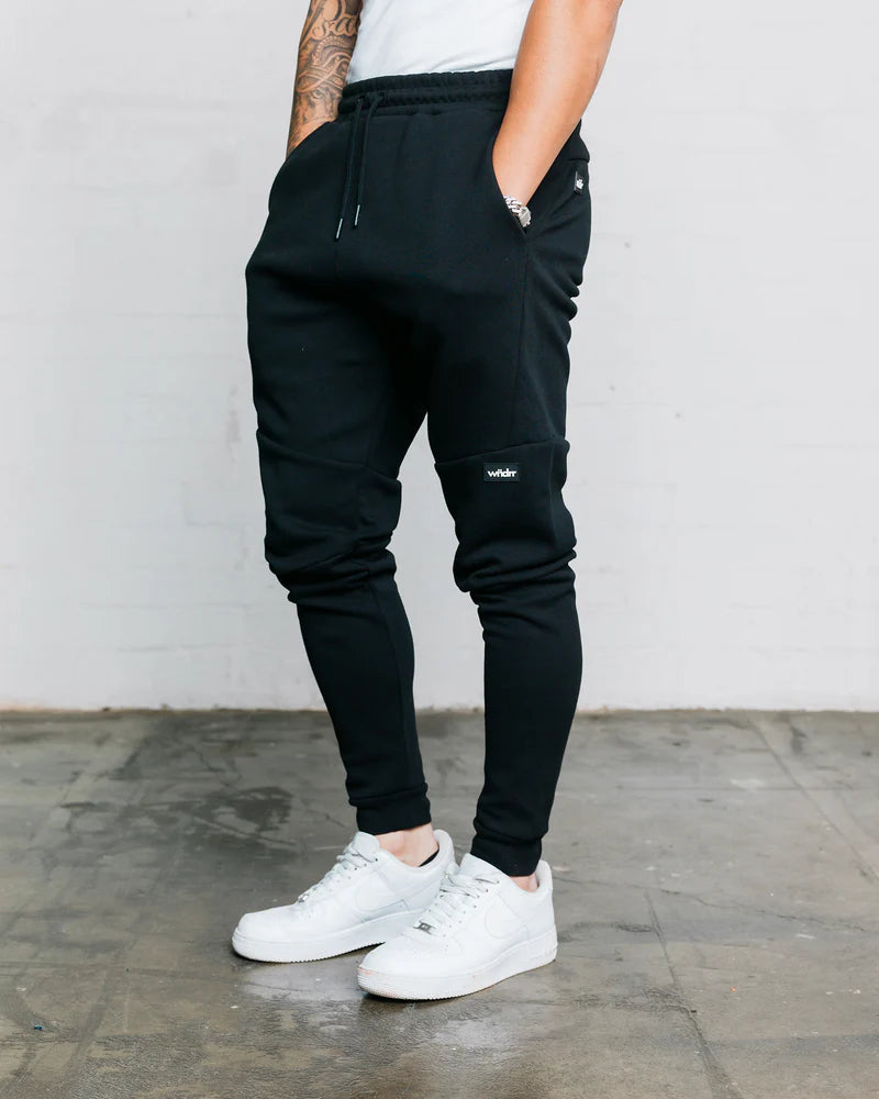 Wndrr Hoxton V2 Tech Trackpant - Black