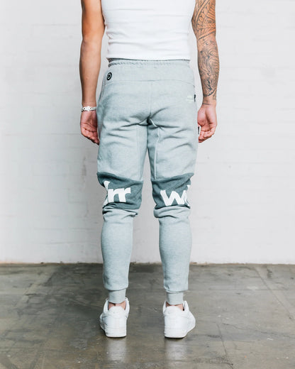 Wndrr Fusion Tech Trackpant - Grey Marle