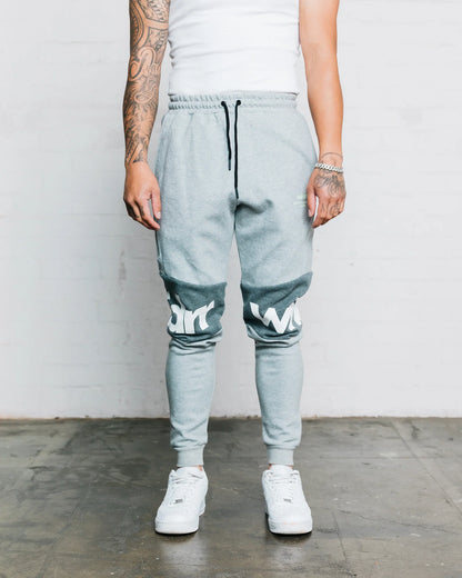 Wndrr Fusion Tech Trackpant - Grey Marle