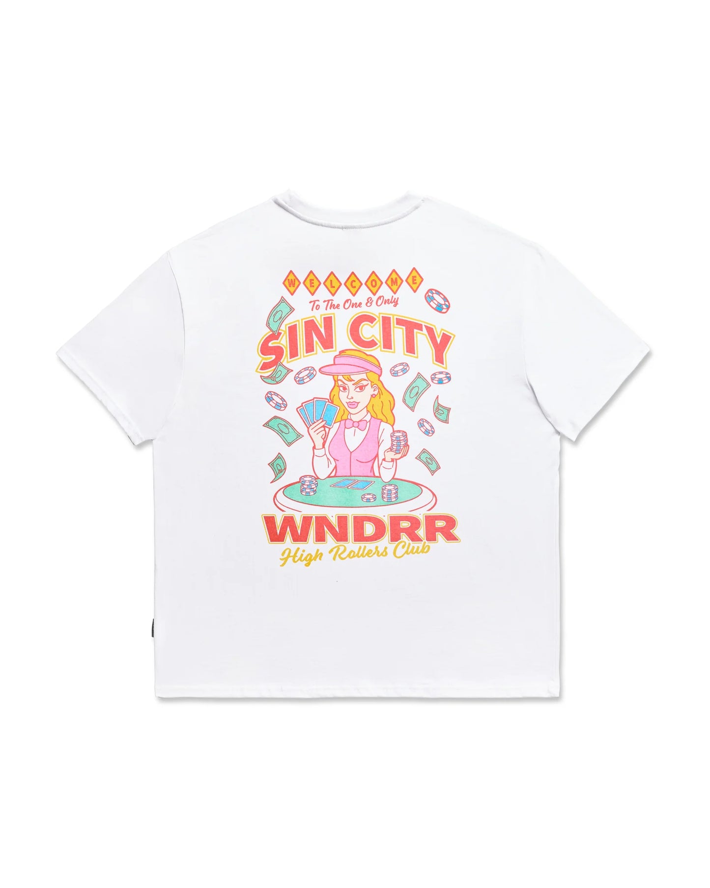Sin City Box Fit Tee - White