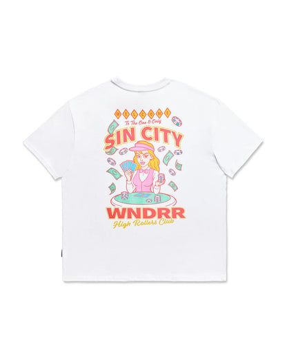 Sin City Box Fit Tee - White