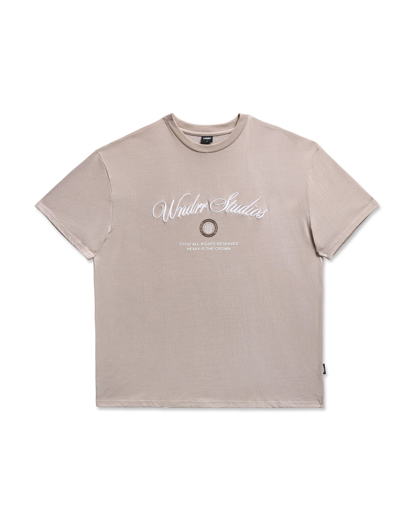 Vita Nova Box Fit Tee - Moon Grey