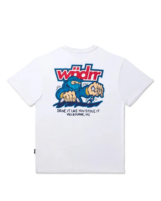 Ripshift Box Fit Tee - White