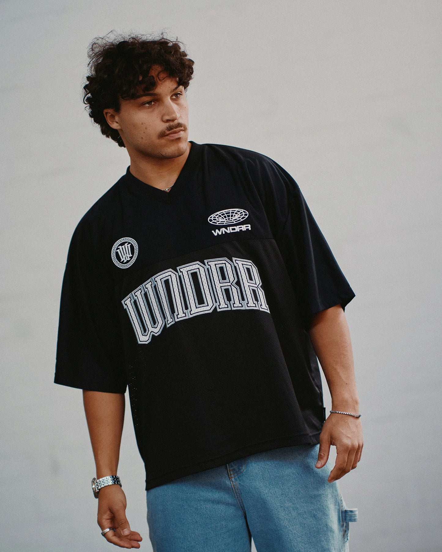 Possession QuarterBack Jersey - Black
