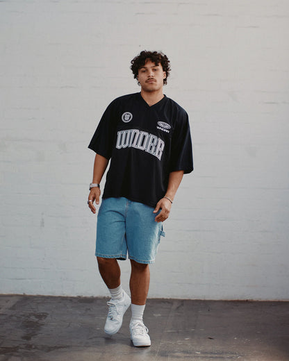 Possession QuarterBack Jersey - Black