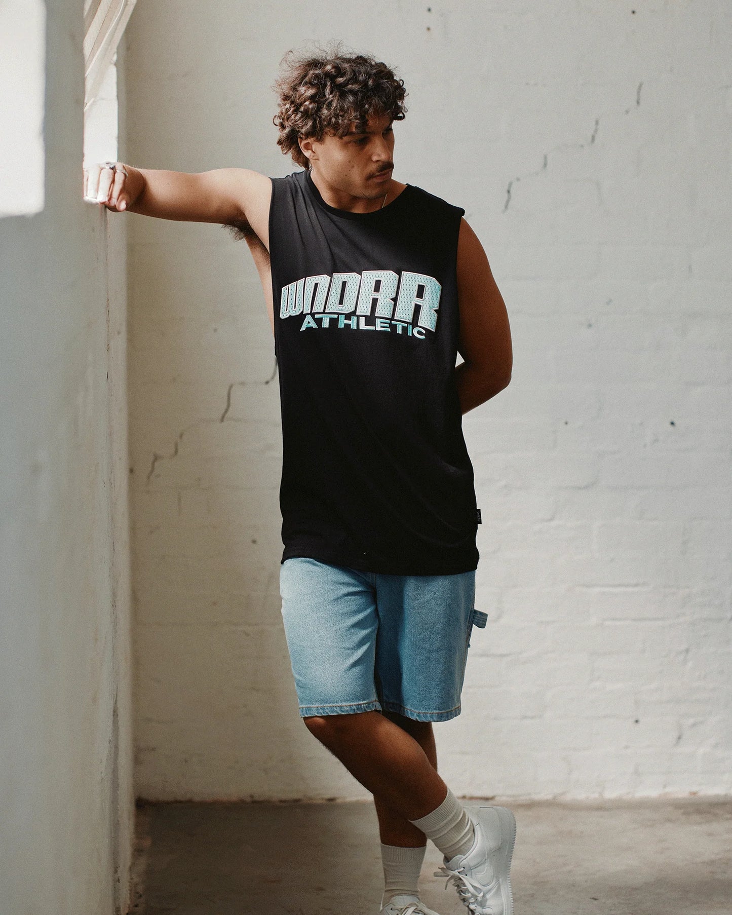 Shift Muscle Top - Black