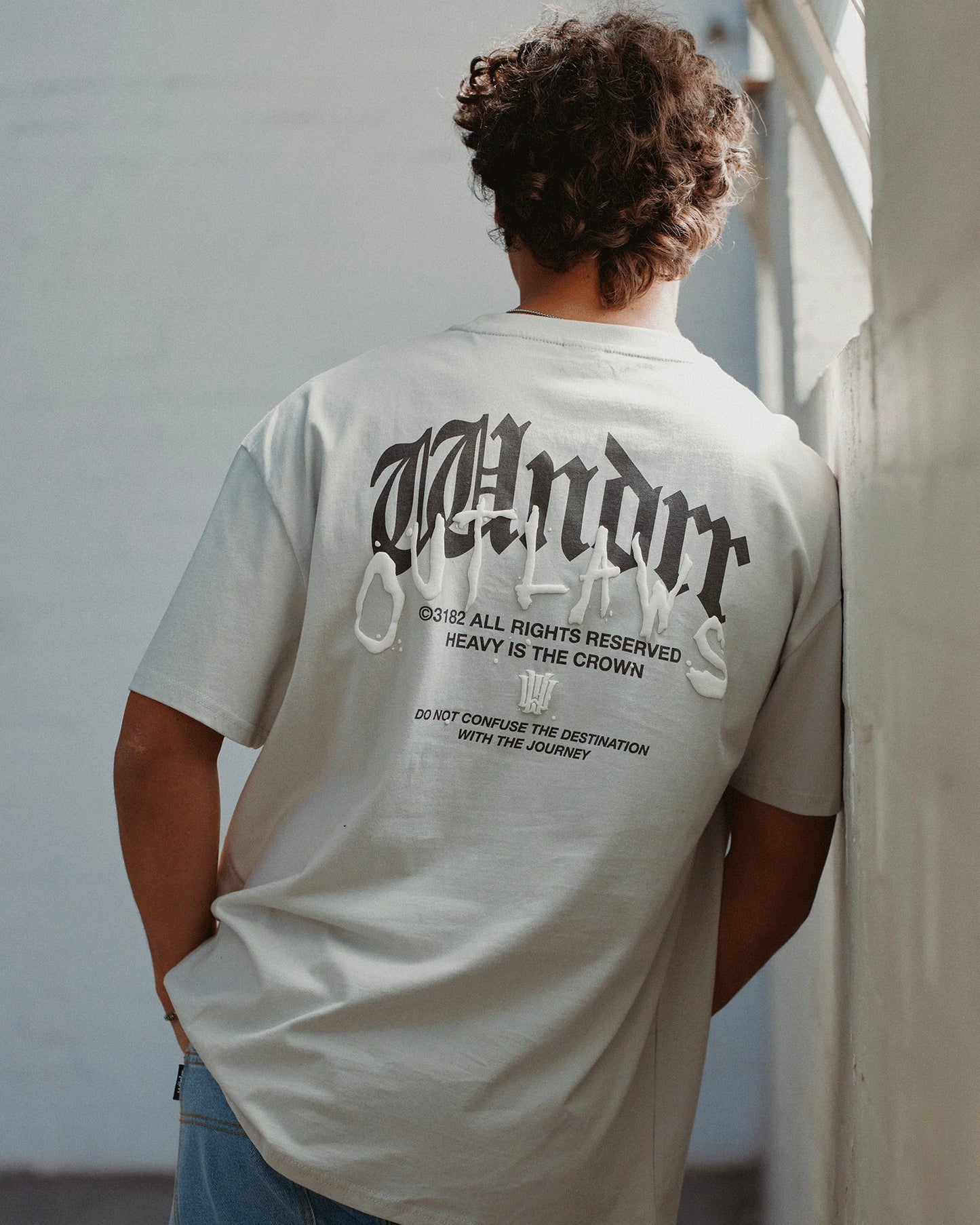 Renegade Box Fit Tee - Oyster