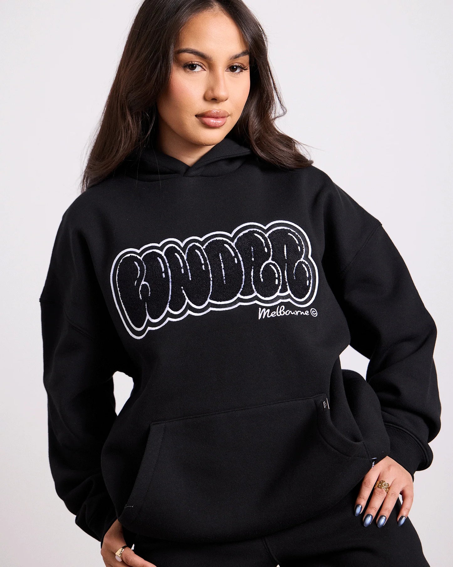 Blissed Hood Sweat - Black