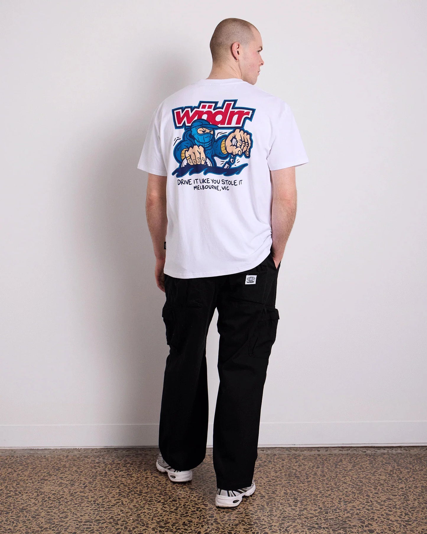 Ripshift Box Fit Tee - White