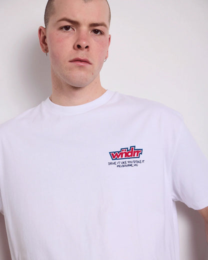 Ripshift Box Fit Tee - White
