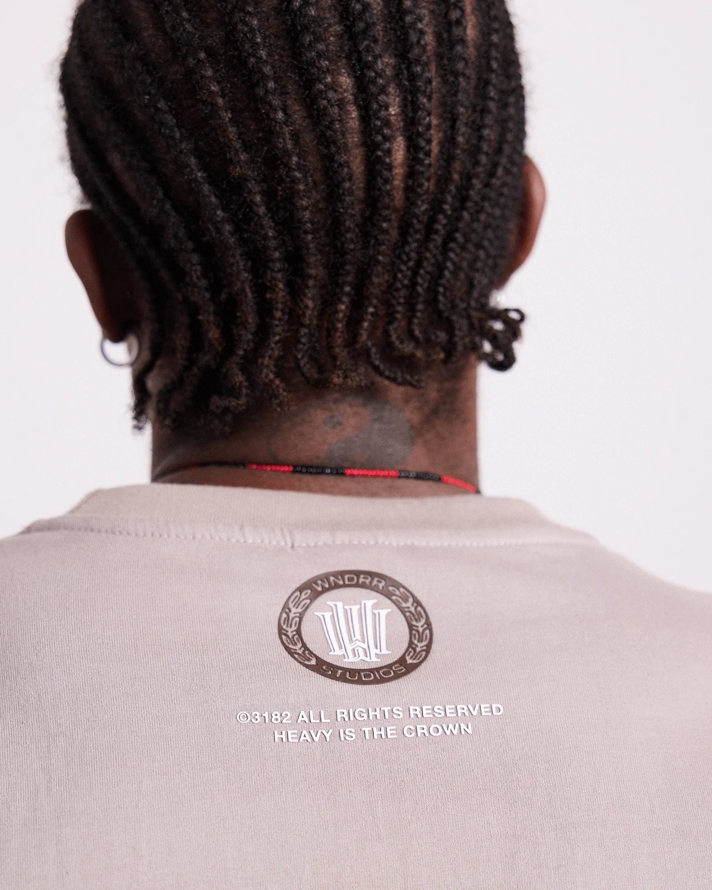 Vita Nova Box Fit Tee - Moon Grey