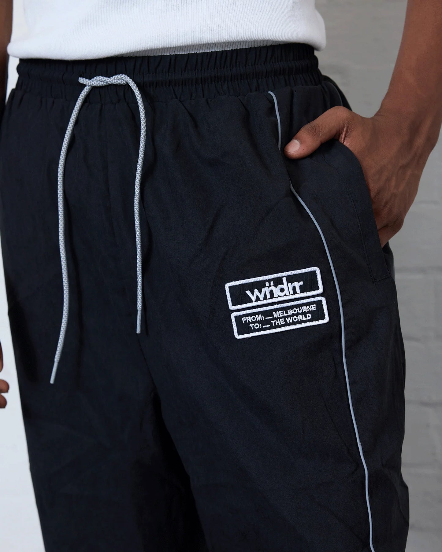 The World Sport Track pant - Black