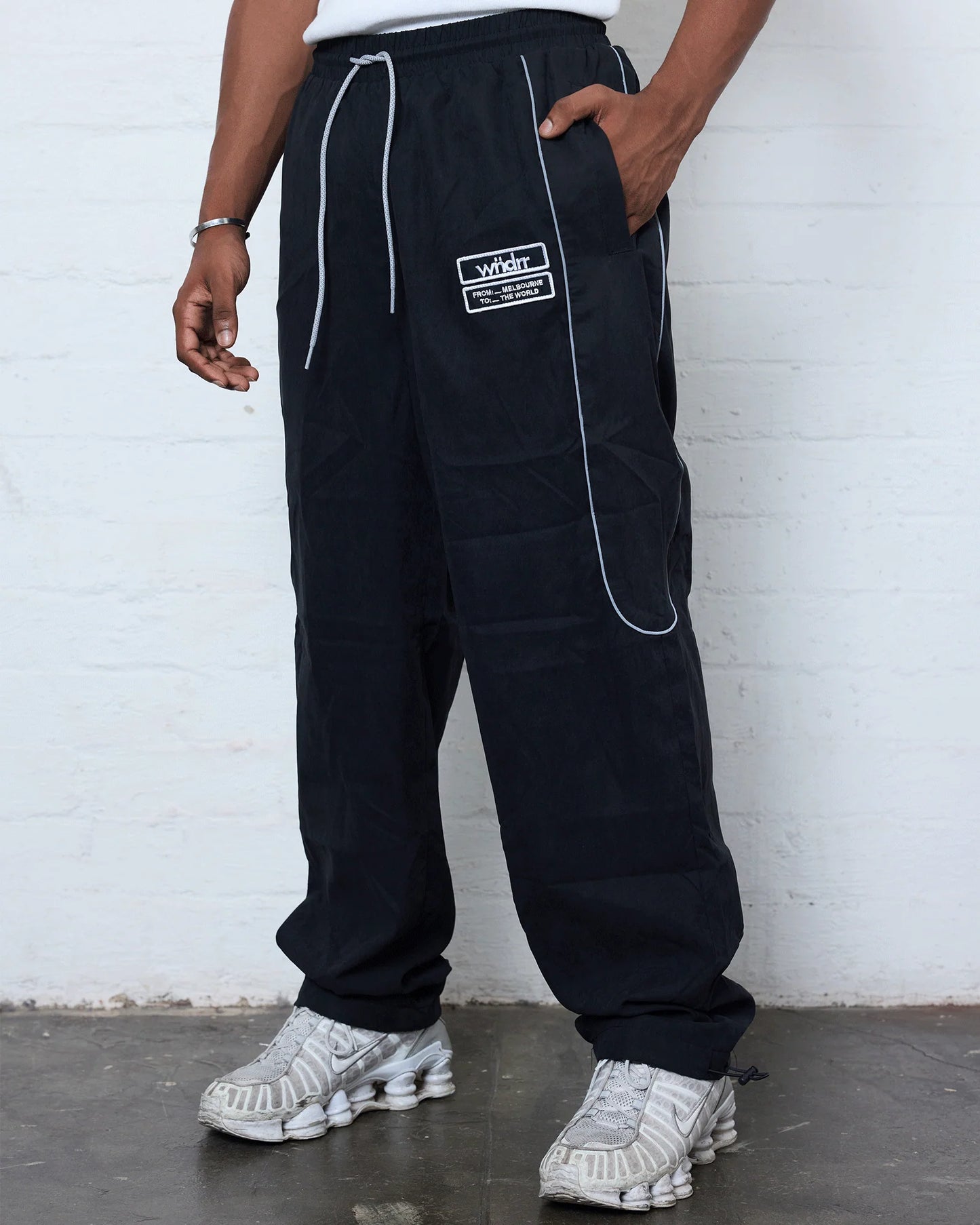 The World Sport Track pant - Black