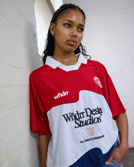 Atelier Football Jersey - Red/Blue