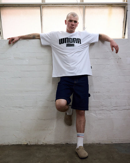 Limitz Panel Club Tee - White
