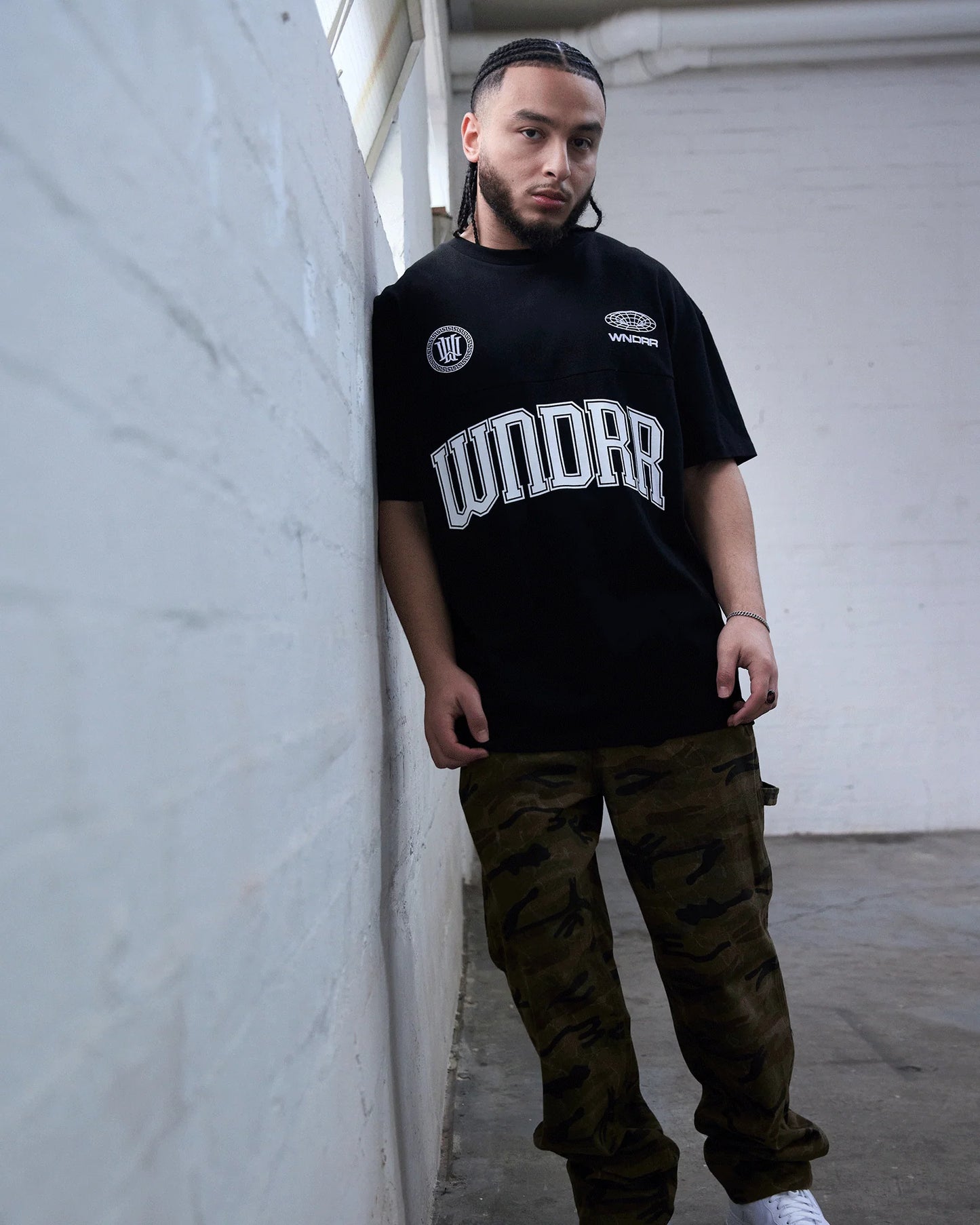 Wndrr Possession Box Fit Tee - Black