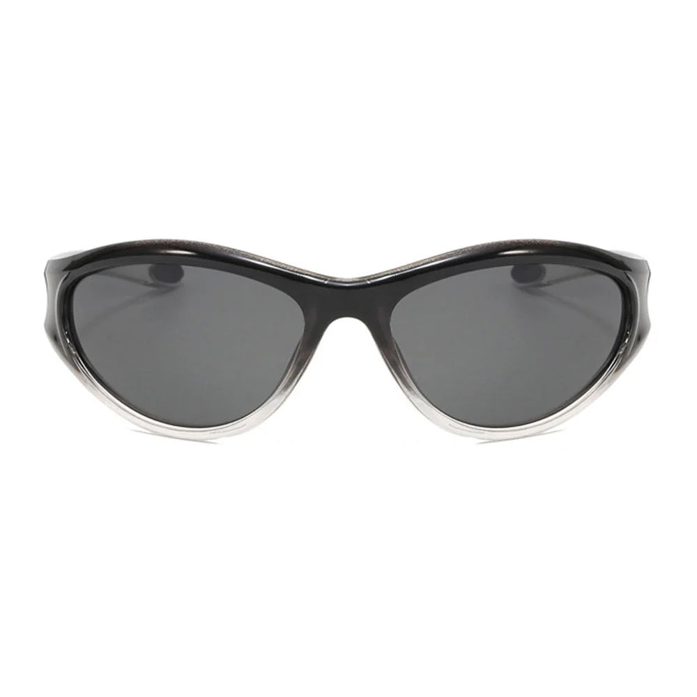 Y2k Sunglasses - Black/Clear