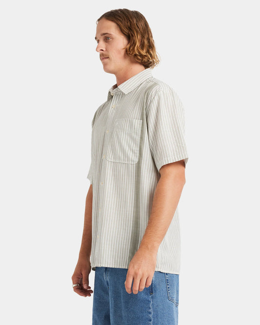Irving Short Sleeve Shirt - Off White