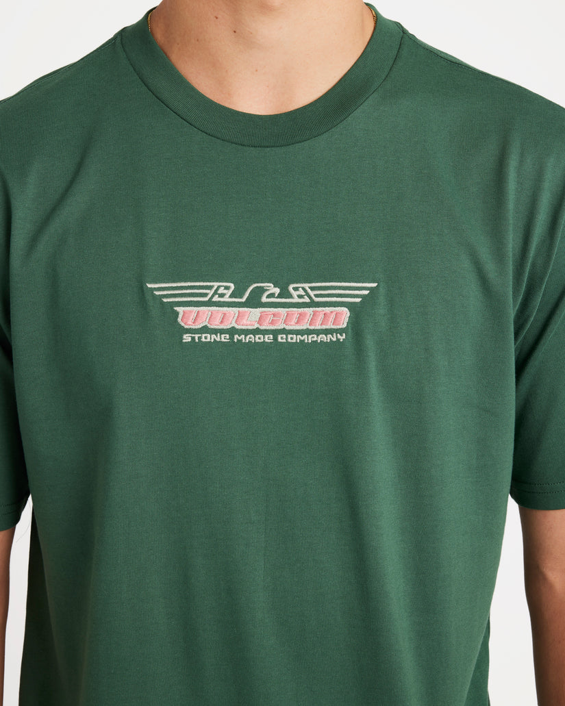 Swooped Tee - Billiard