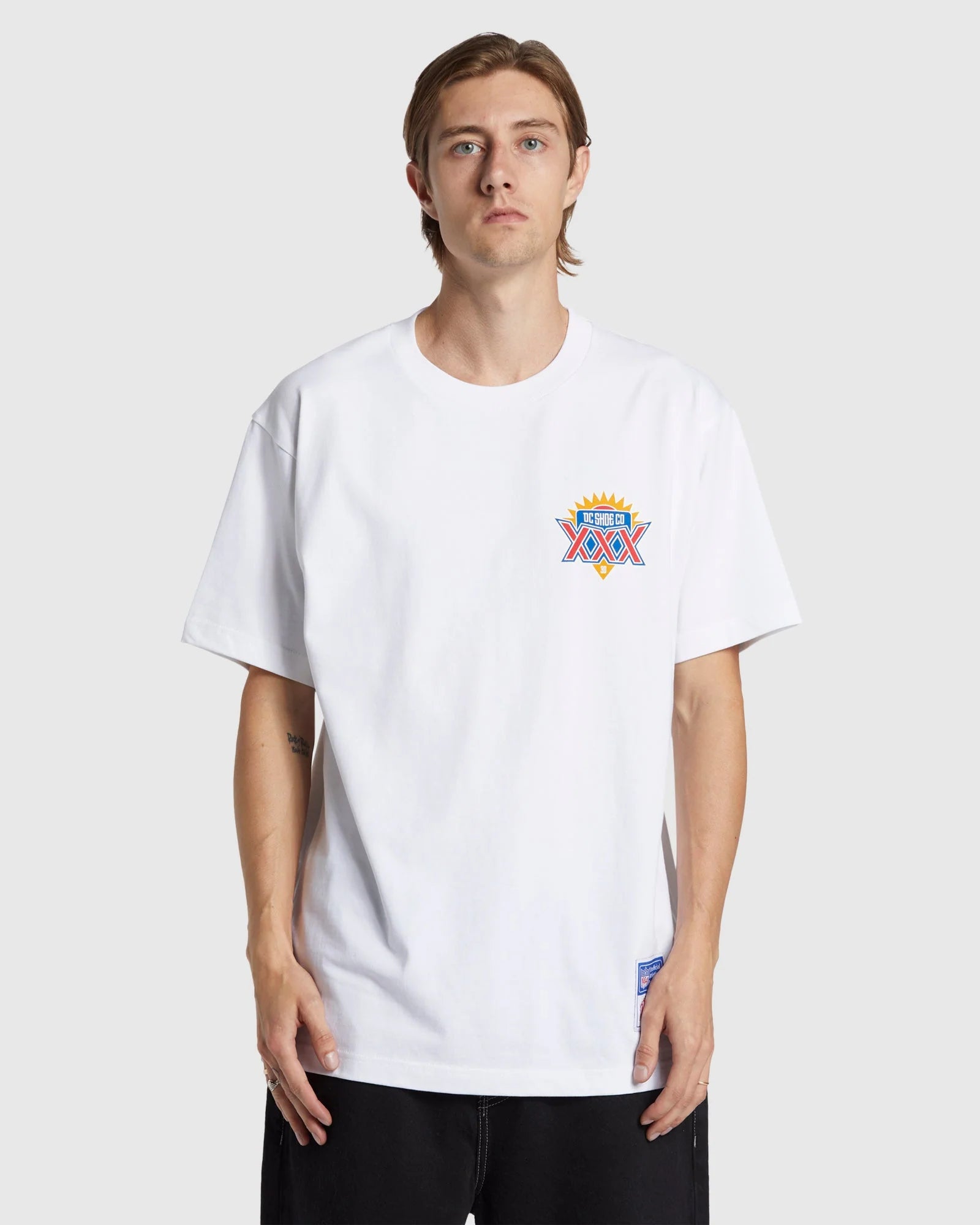 DC Go Home Heritage Short Sleeve T-Shirt - White