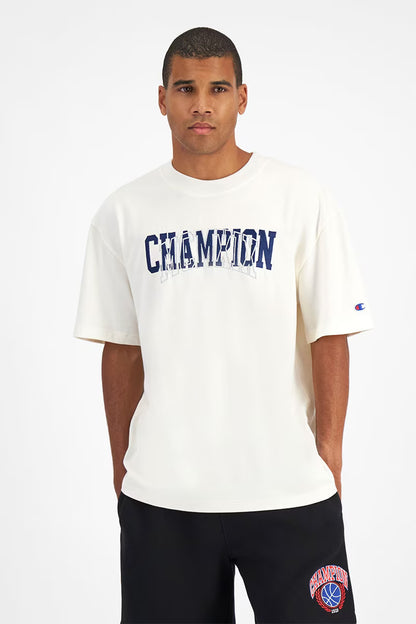 Champion HT MCMXIX SS Tee - White Ferrari