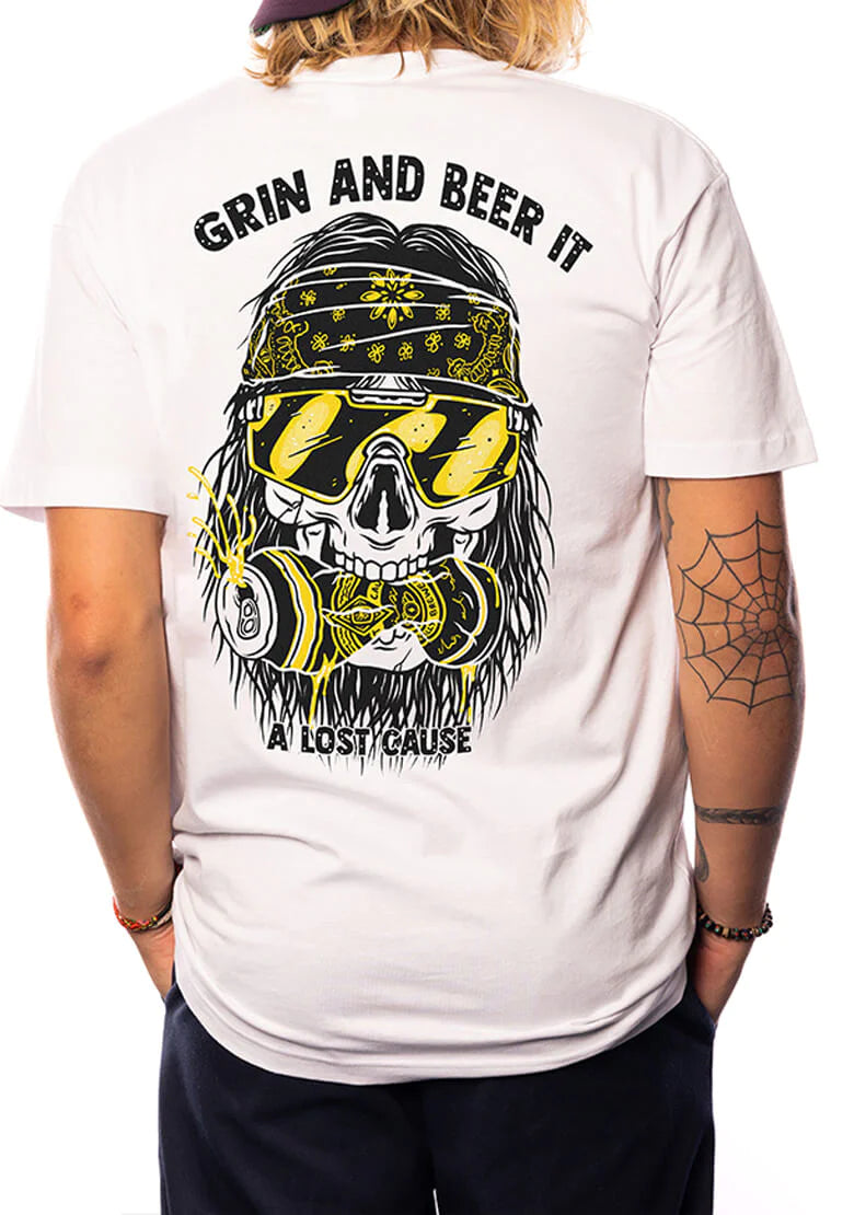 ALC Beer It Tee - White