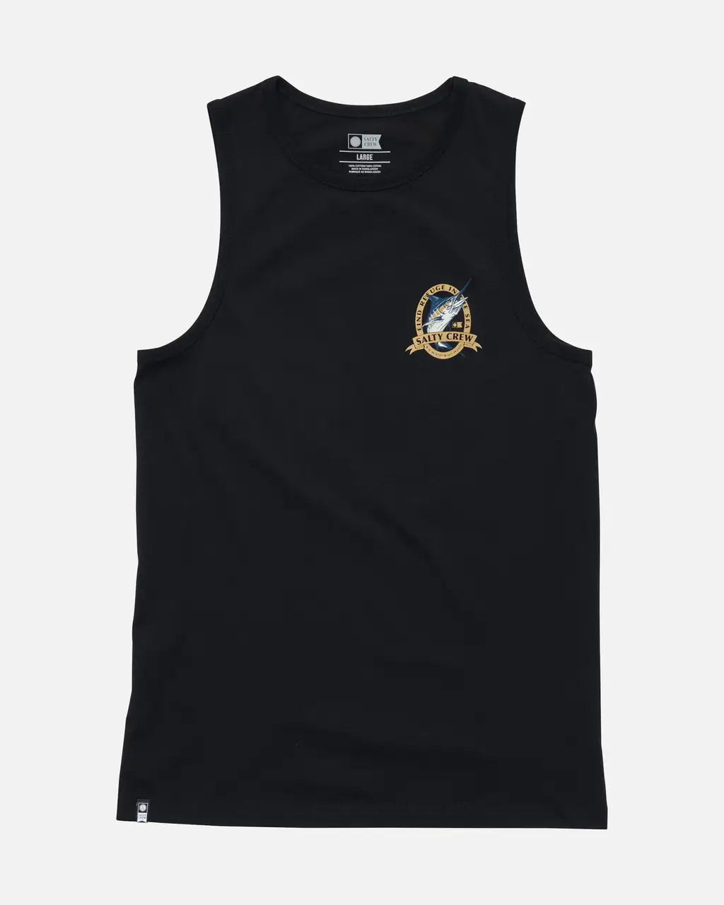 Bill Club Regular Tank - Black