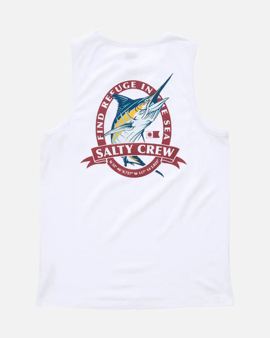 Bill Club Regular Tank - White